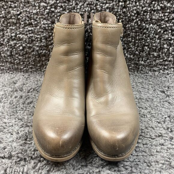 Dansko Henley Taupe Burnished Calf Women's Ankle Boots size EU 38 US 7.5-8 - Picture 6 of 8